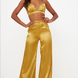 PrettyLittleThings Matching Set-Satin